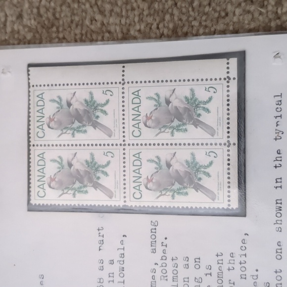 Gray Jay Canada Stamps Collection - Picture 2 of 4